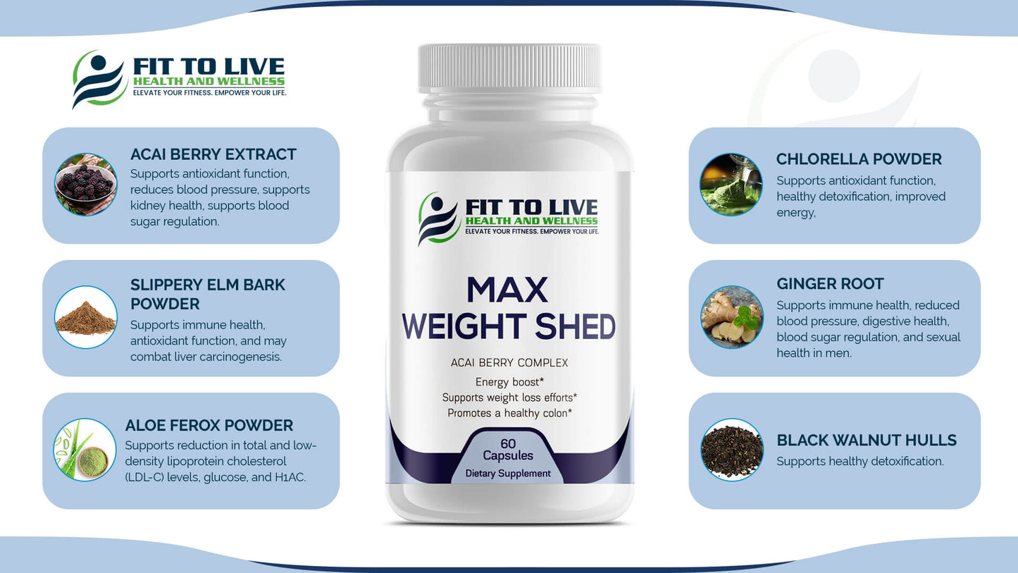 Max Weight Shed