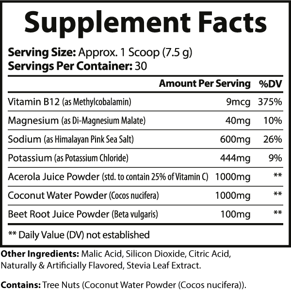 Hydration Plus Blue Raspberry