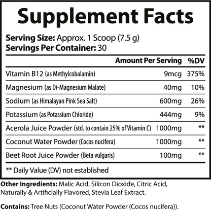 Hydration Plus Blue Raspberry